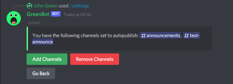 viewing autopublished channels